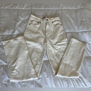 DAZE denim high rise straight leg jeans